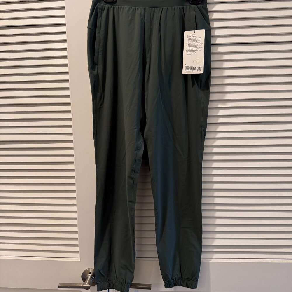 Small Green Lululemon Surge Jogger